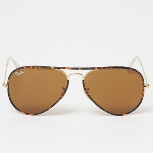 Ray-Ban tortoise shell aviators